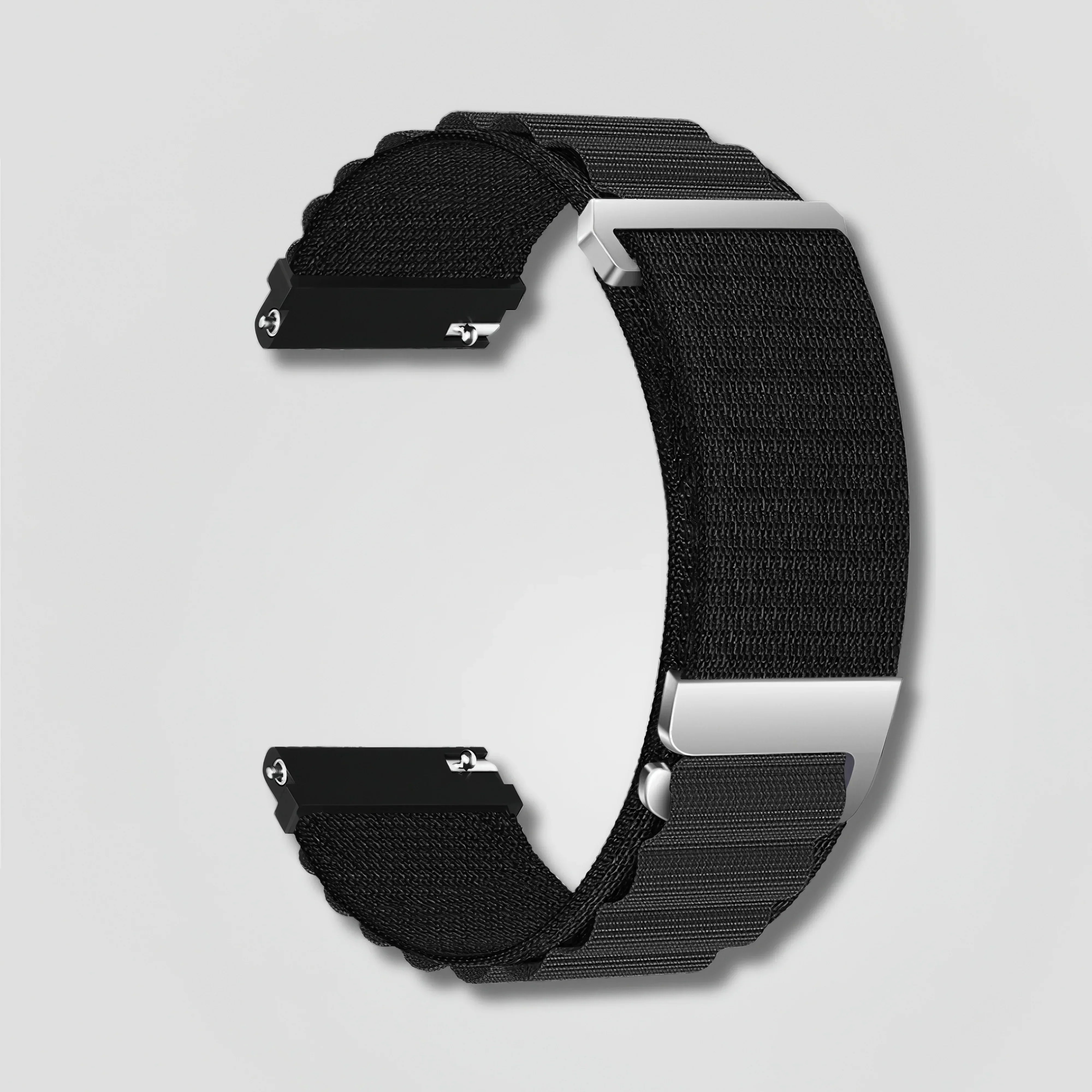 Image of Voren — Nylon Loop (Black) — Quick Release 22mm - Nothing but Bands