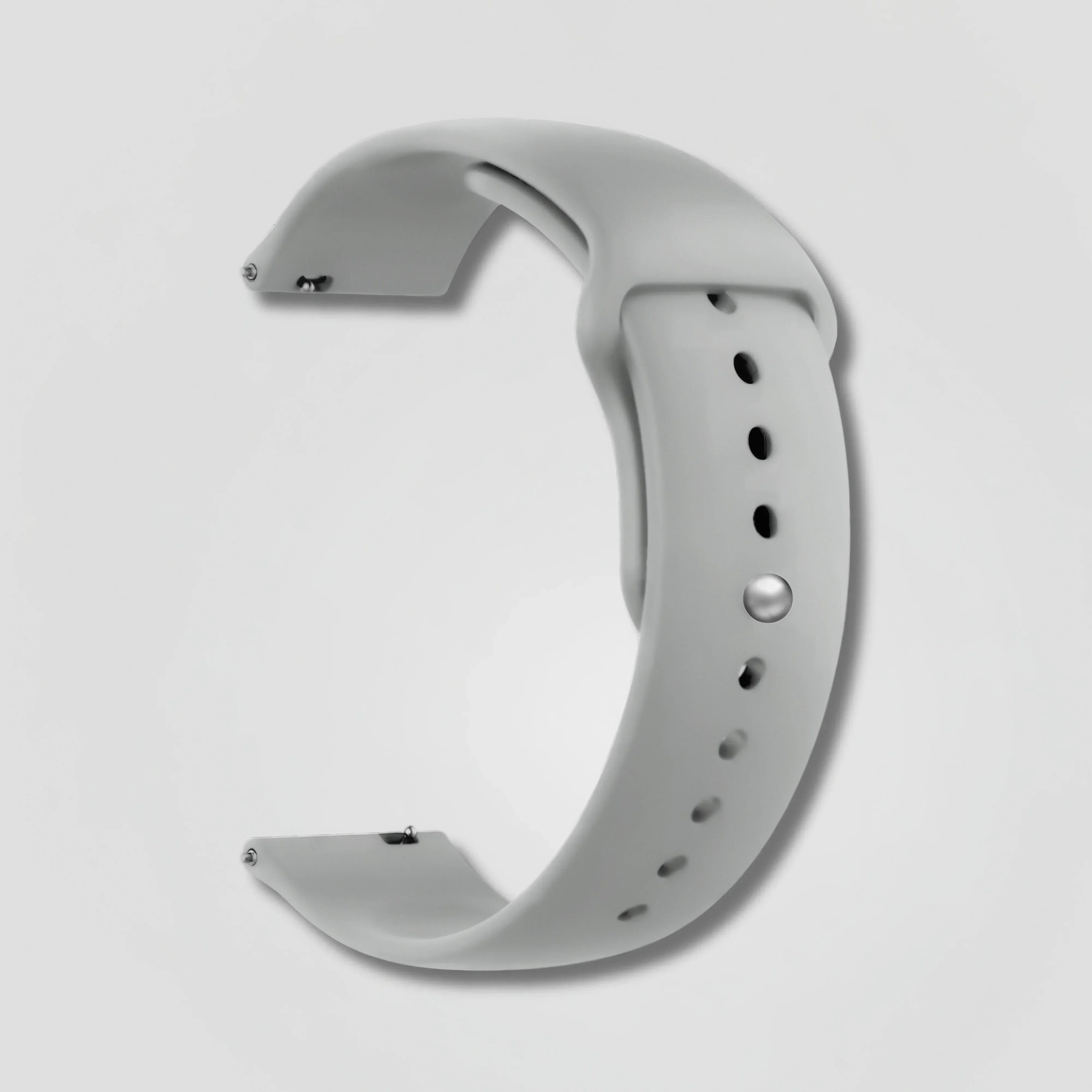 Image of Vornis — Silicone Sport Band (Ash) — Quick Release 20mm - Nothing but Bands