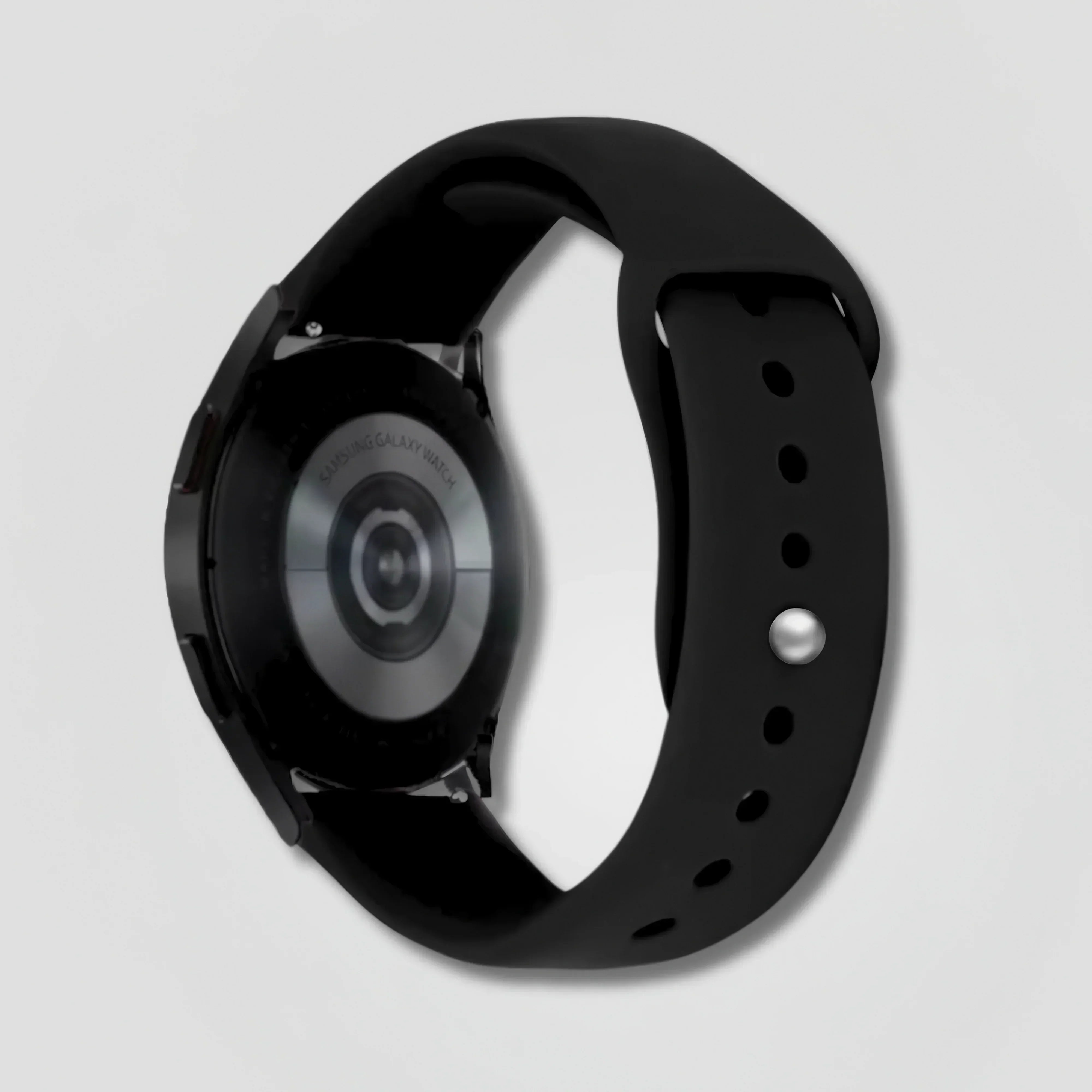Vornis — Silicone Sport Band (Black) — Quick Release 22mm - Nothing but Bands