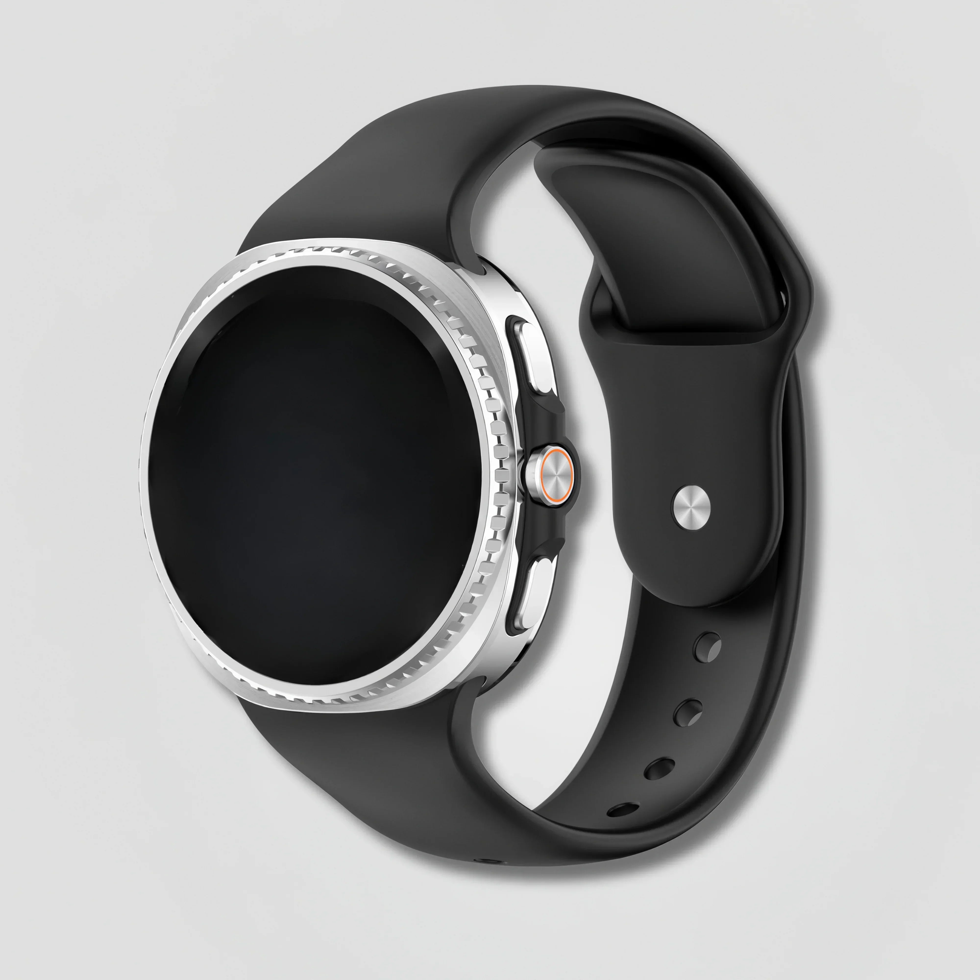 Vornis — Silicone Sport Band (Black) — Samsung Watch 8 - Nothing but Bands