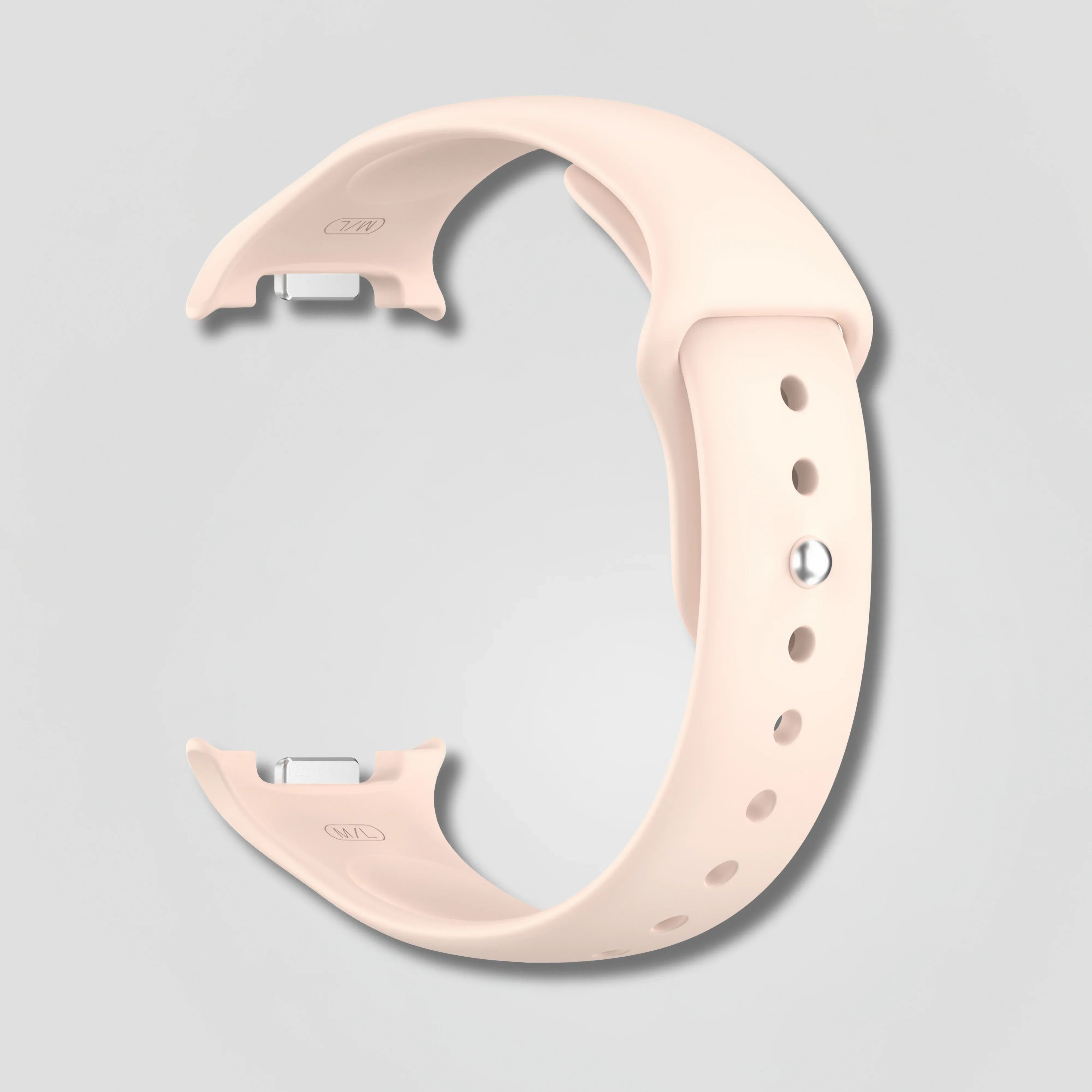 Image of Vornis — Silicone Sport Band (Light Pink) — Samsung Watch 8 - Nothing but Bands