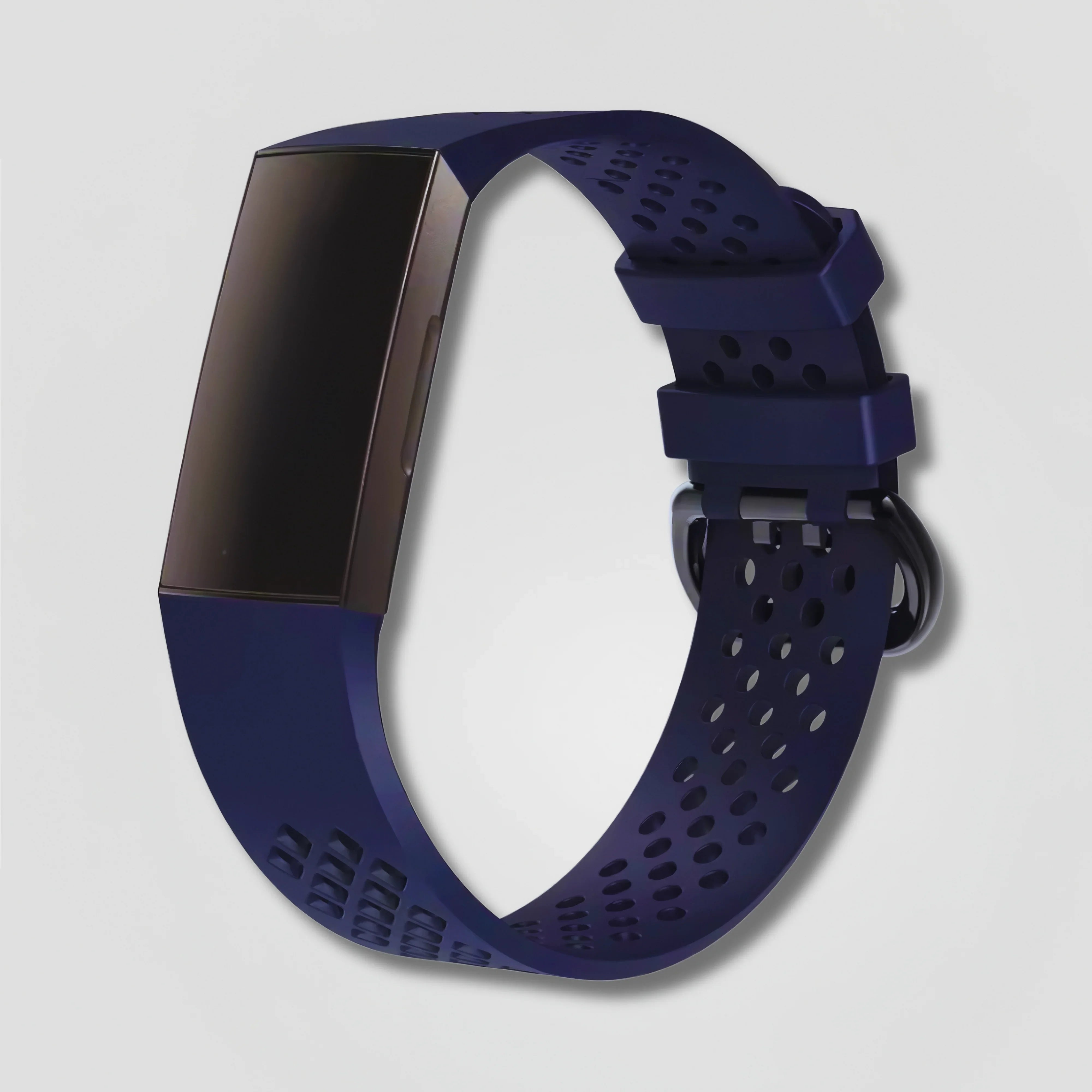 Image of Zera — Silicone Sport Band (Dark Blue) — Fitbit Charge 3/4 - Nothing but Bands