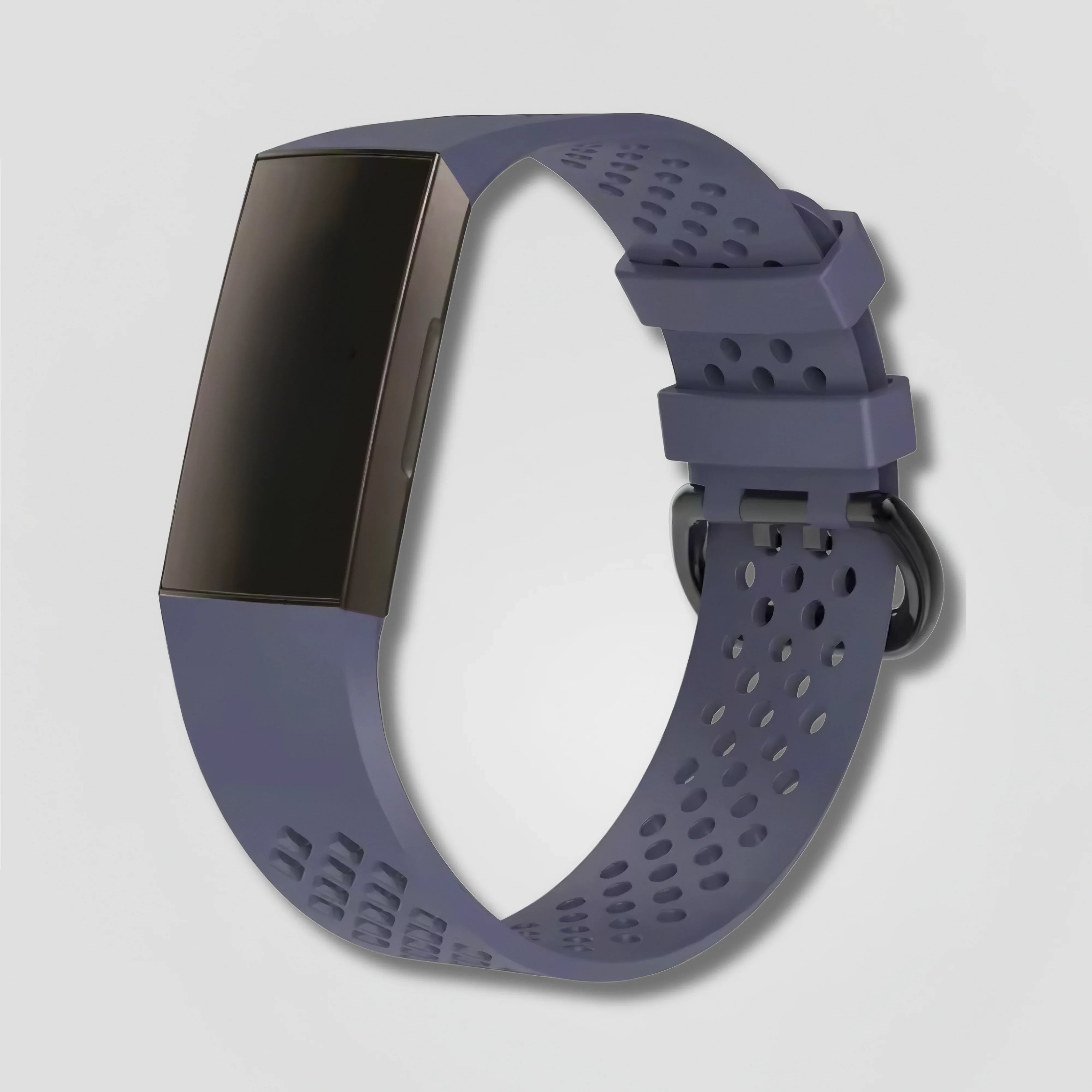 Zera — Silicone Sport Band (Midnight Blue) — Fitbit Charge 3/4 - Nothing but Bands