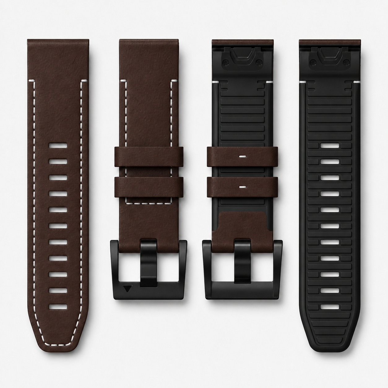 Image of Alder — Echt leren bandje — Garmin QuickFit 26