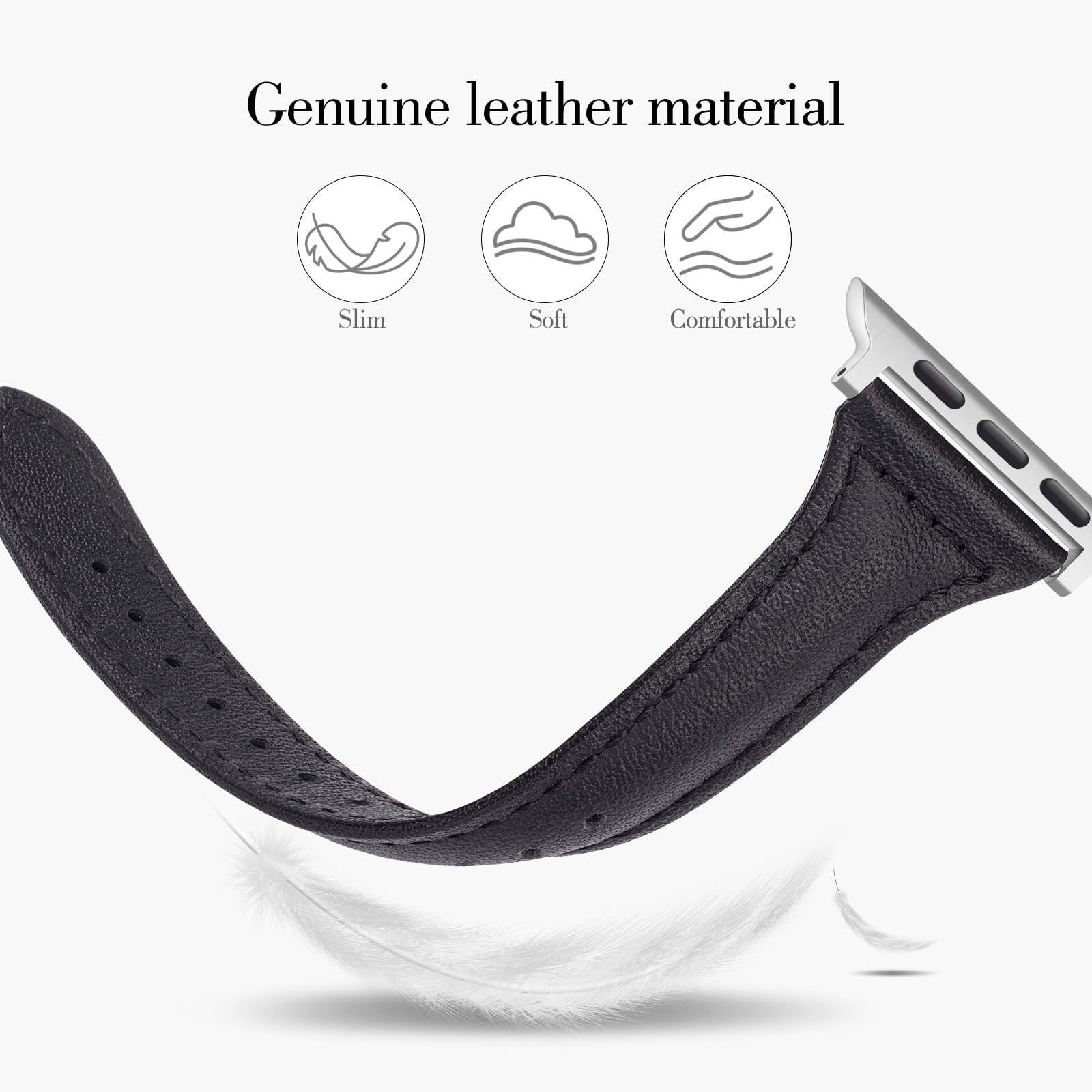 Image of Avelin — Genuine Leather Band — Apple Watch