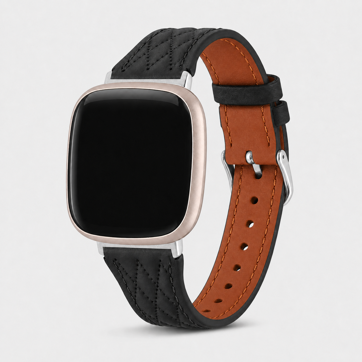 Image of Rowan — Genuine Leather Band — Fitbit Versa 3/4 & Sense 1/2
