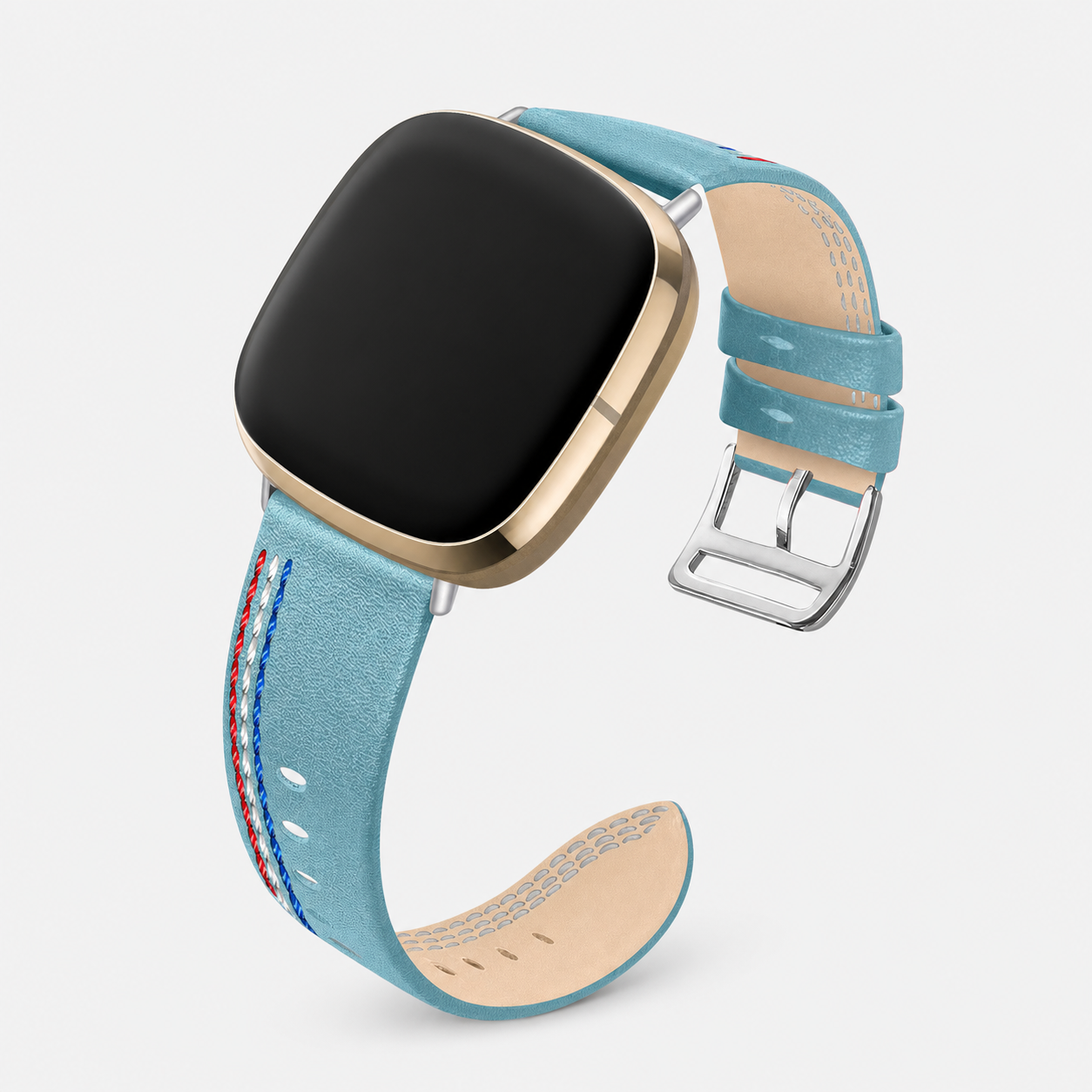 Image of Ryder — Genuine Leather Strap — Fitbit Versa 3/4 & Sense 1/2
