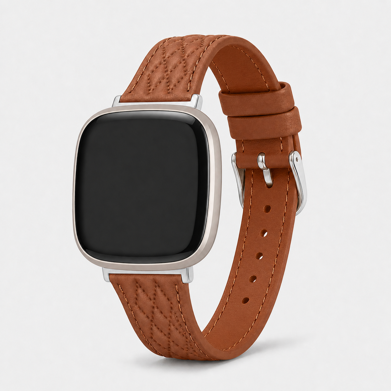 Image of Rowan — Genuine Leather Band — Fitbit Versa 3/4 & Sense 1/2
