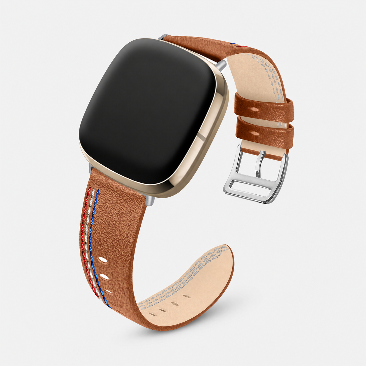 Image of Ryder — Genuine Leather Strap — Fitbit Versa 3/4 & Sense 1/2