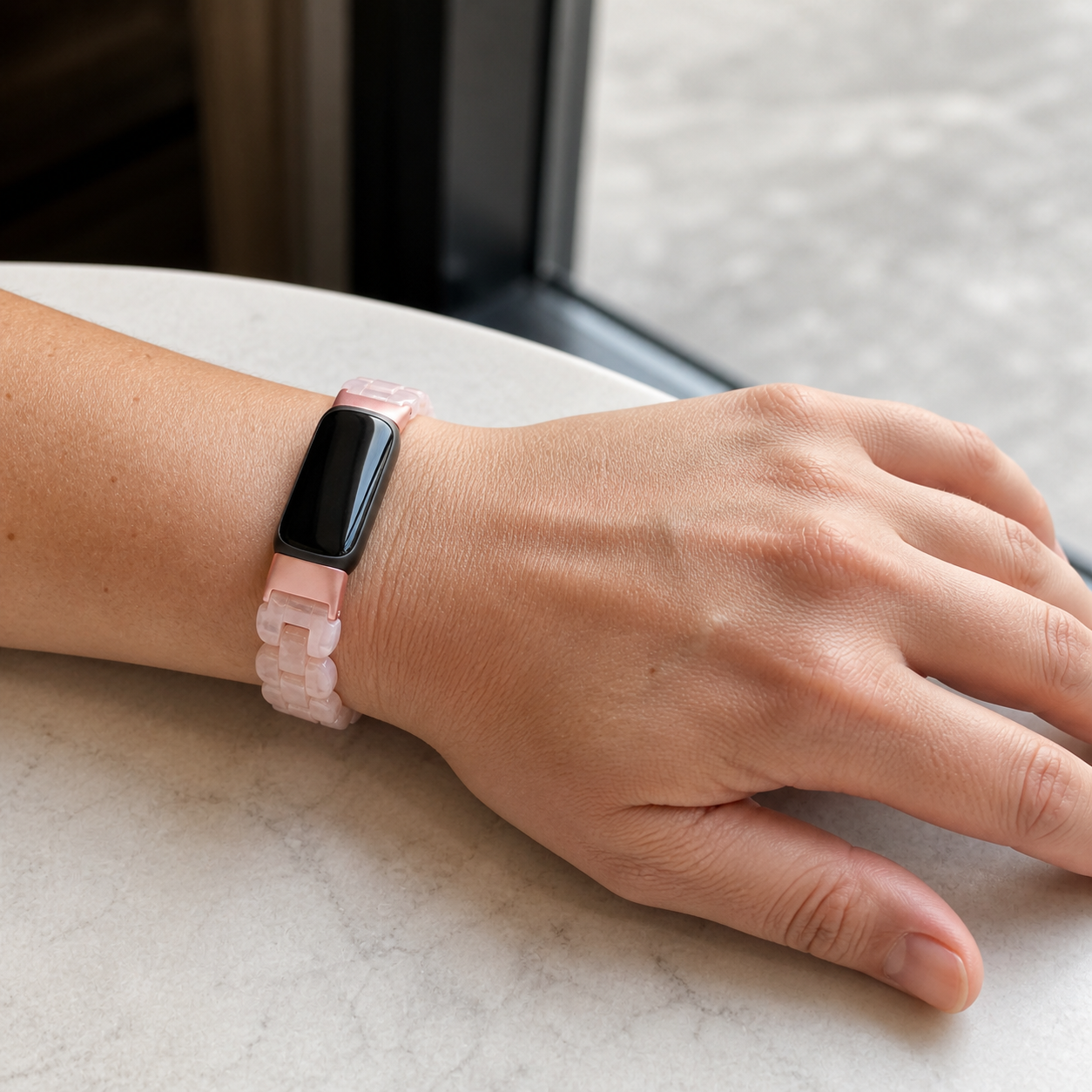 Image of Lyra — Resin Composite Link — Fitbit Luxe
