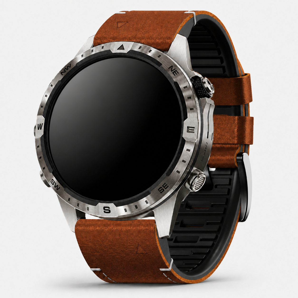 Image of Alder — Genuine Leather Band — Garmin QuickFit 22