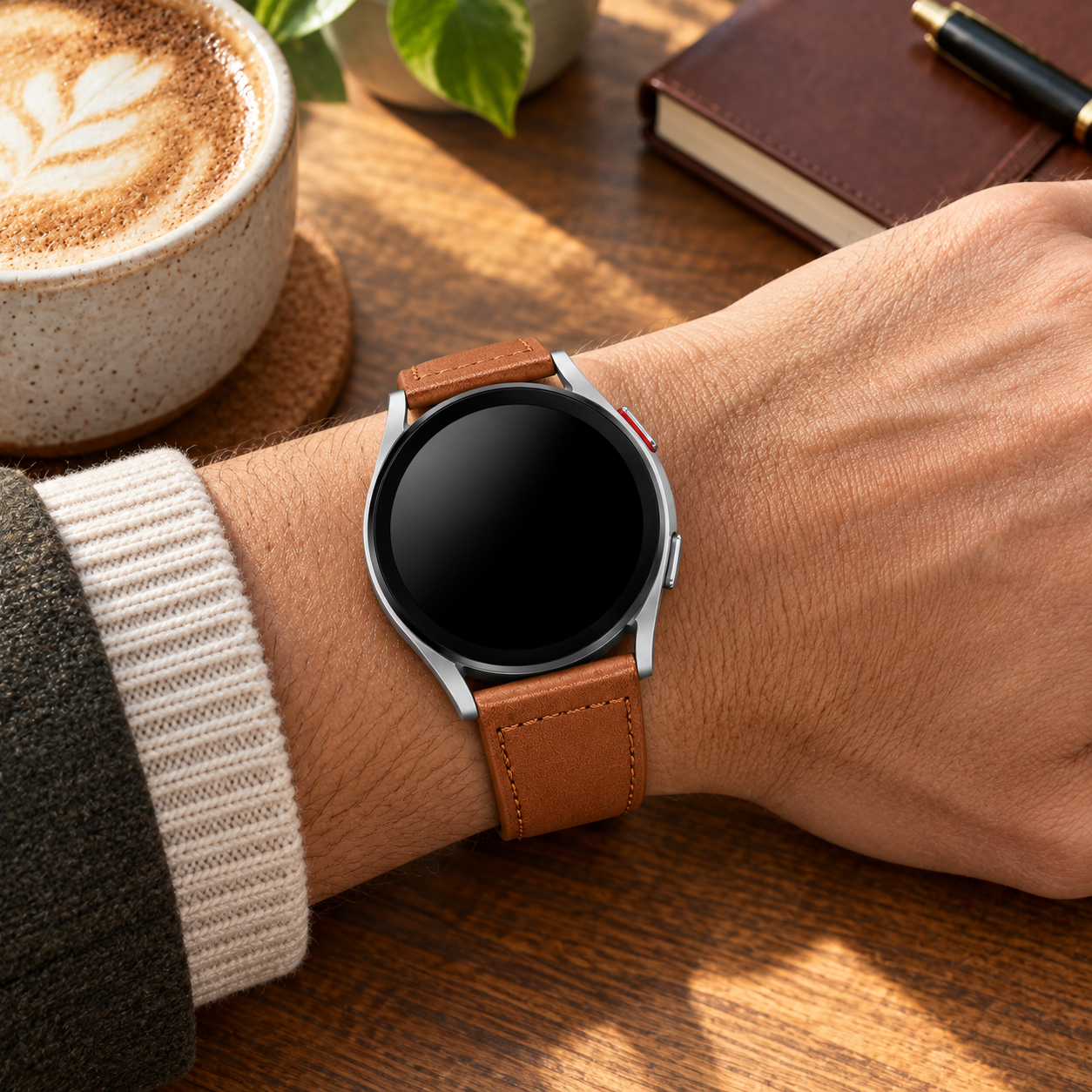 Image of Harper — Genuine Leather Band — Quick Release 22mm