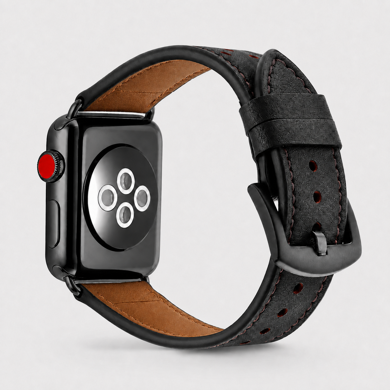 Image of Perrin — Genuine Leather Band — Apple Watch