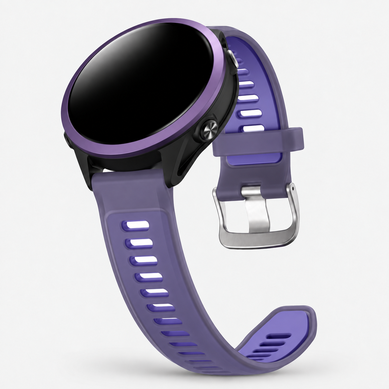Image of Jelli Purple jelly-style silicone sport band for Quick Release 20mm