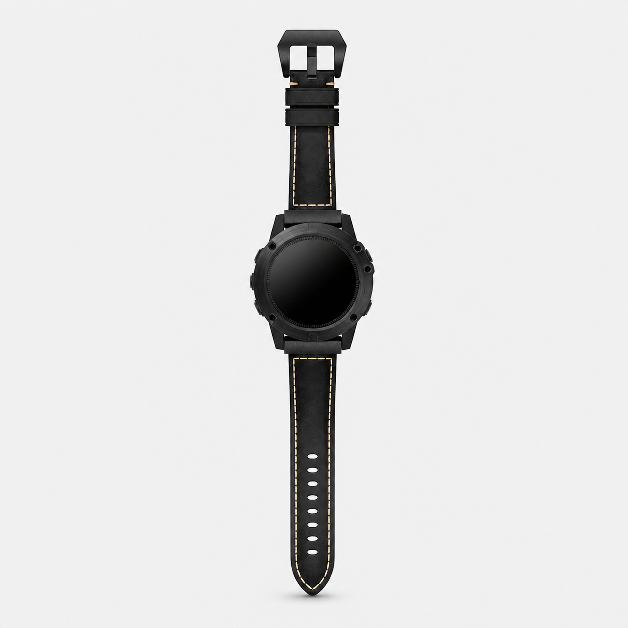 Image of Ronan — Genuine Leather Band — Garmin QuickFit 20