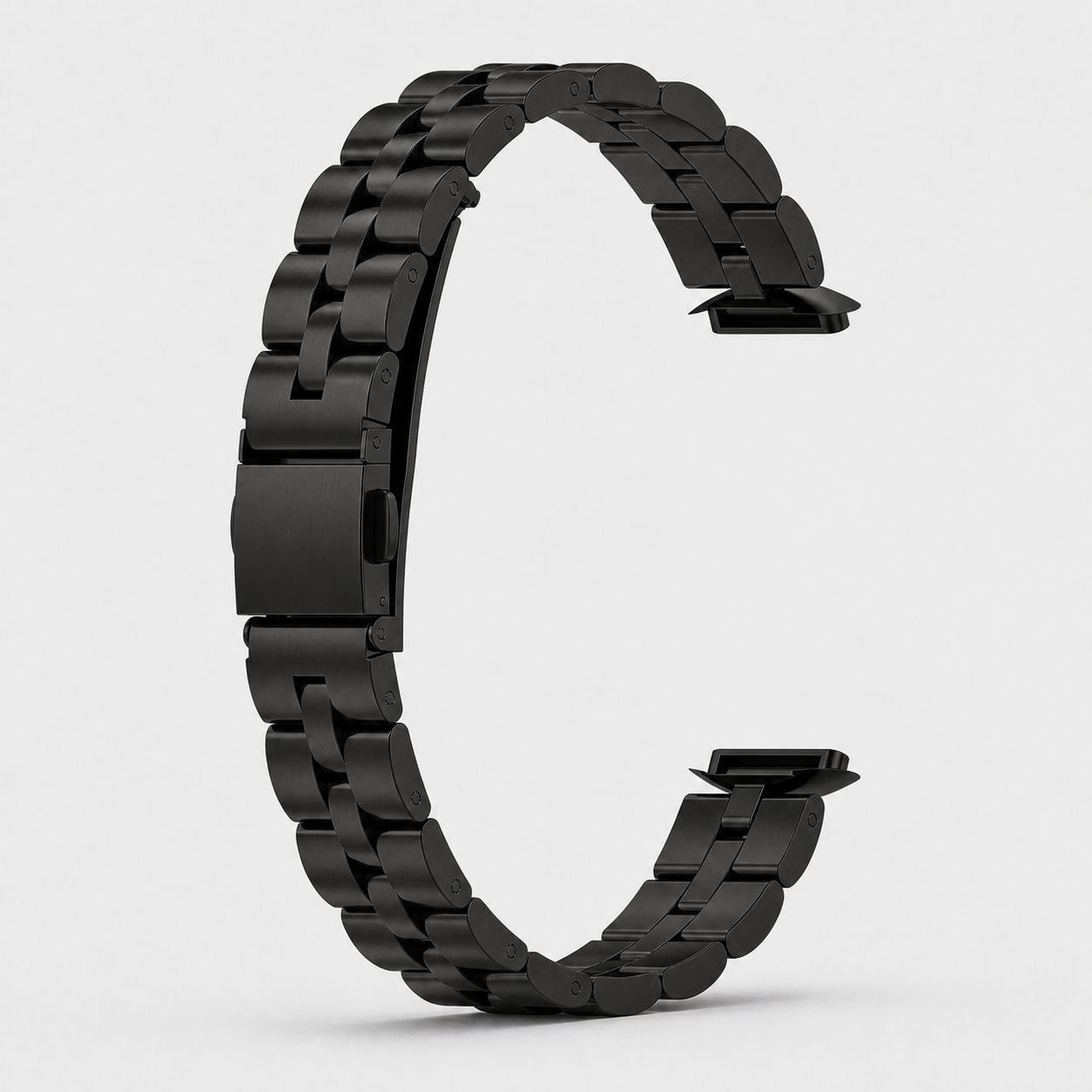 Image of Veyra — Correa de eslabones de acero inoxidable — Fitbit Luxe