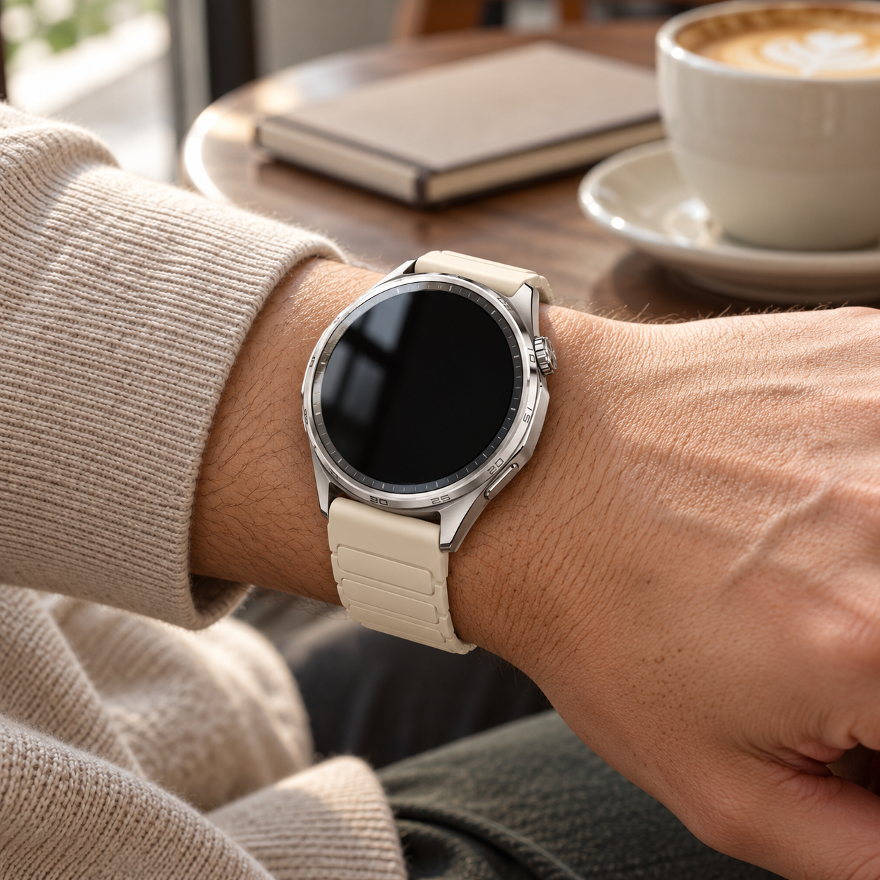 Image of Fluxa — Magnetic Silicone Sport Band — Quick Release 20mm