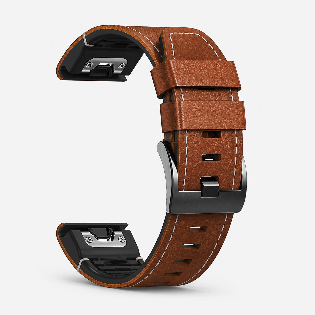 Image of Alder — Genuine Leather Band — Garmin QuickFit 22