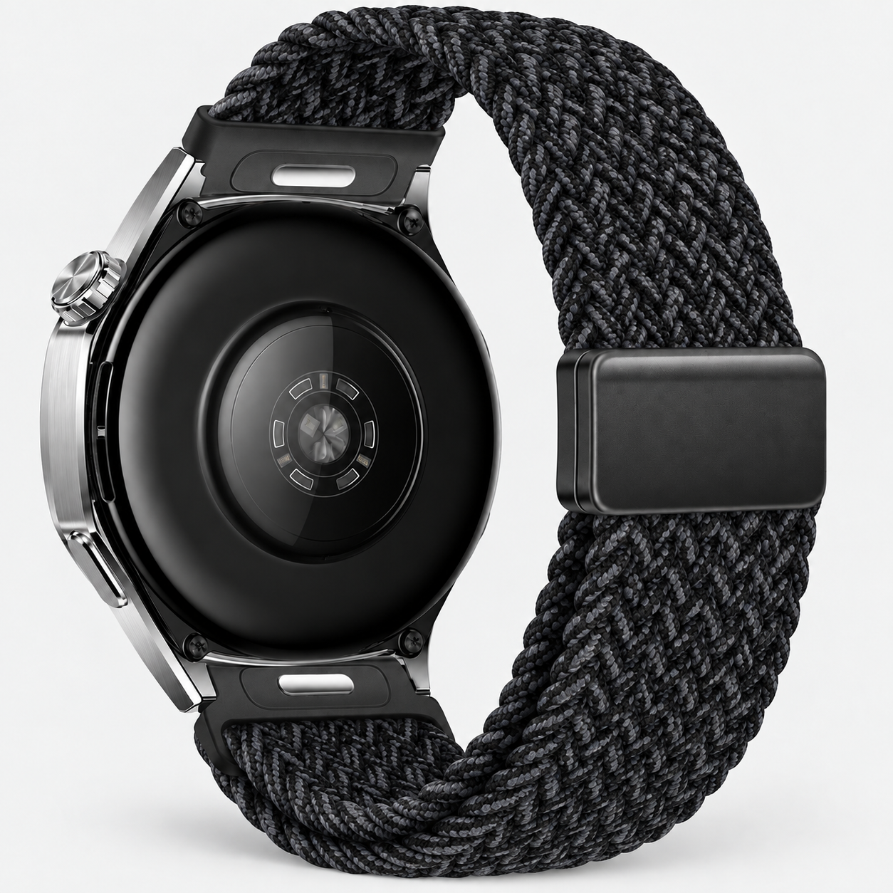 Image of Tressa Black magnetic braided loop for Quick Release 20mm