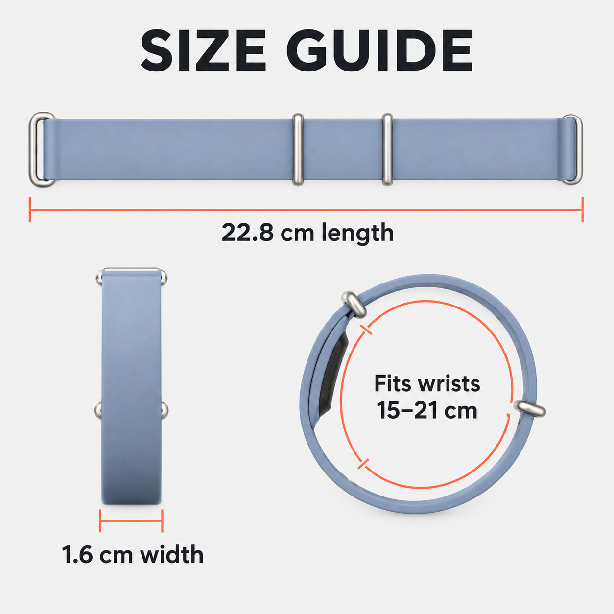 Image of Luma — Siliconen sportbandje — Fitbit Air