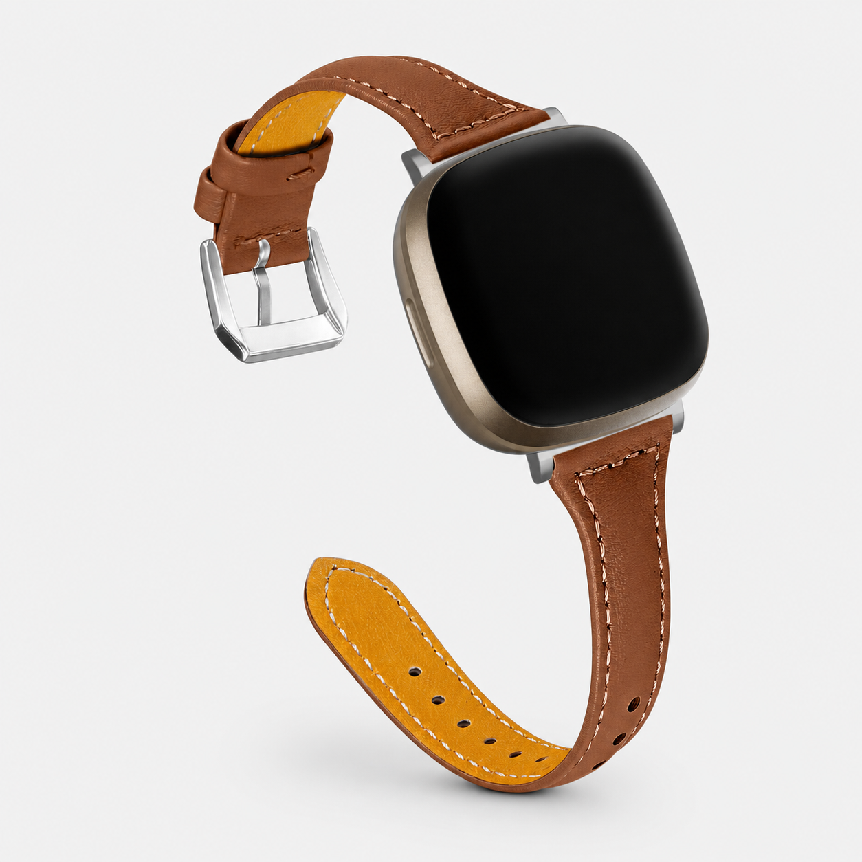 Image of Ellis — Genuine Leather Band — Fitbit Versa 3/4 & Sense 1/2