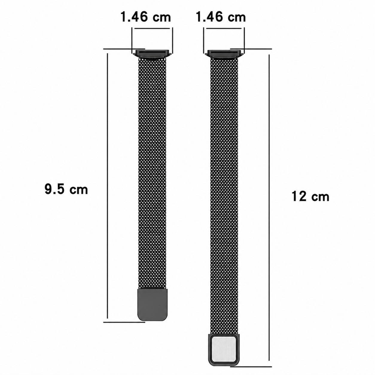Image of Solin — Correa milanesa magnética — Fitbit Luxe
