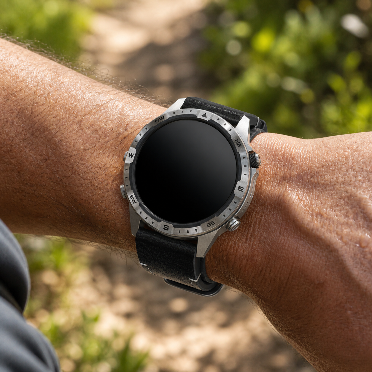 Image of Alder — Genuine Leather Band — Garmin QuickFit 22