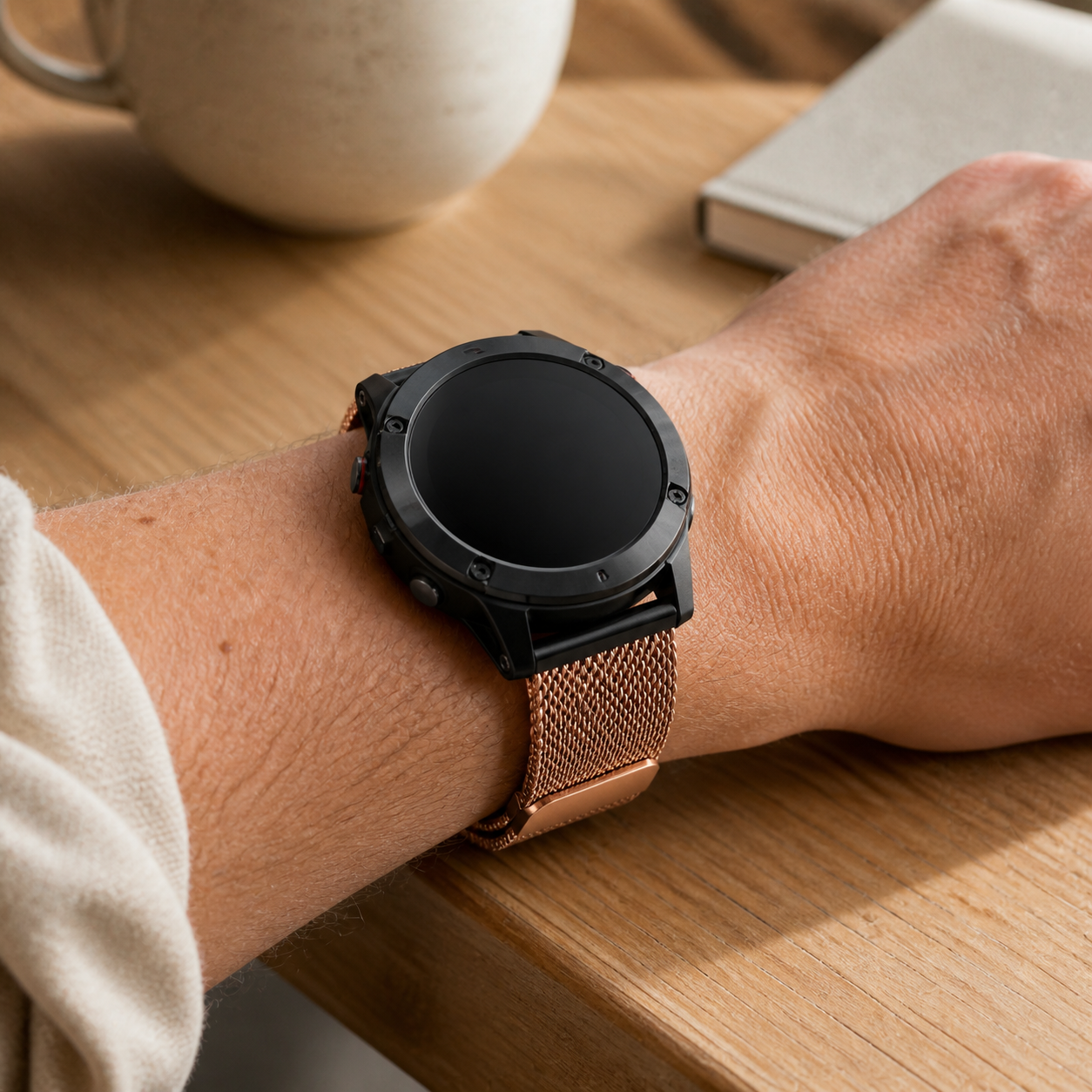 Image of Veylan — Magnetic Milanese — Garmin QuickFit 22