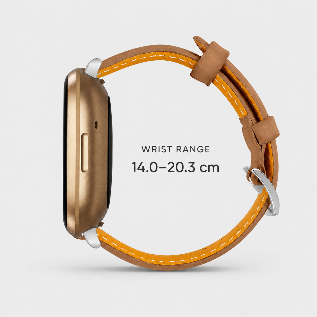 Image of Ellis — Correa de cuero auténtico — Fitbit Versa 3/4 y Sense 1/2
