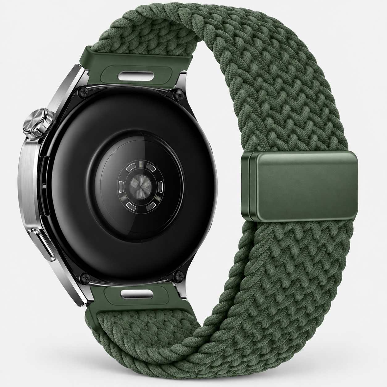 Image of Tressa Green magnetic braided loop for Quick Release 22mm