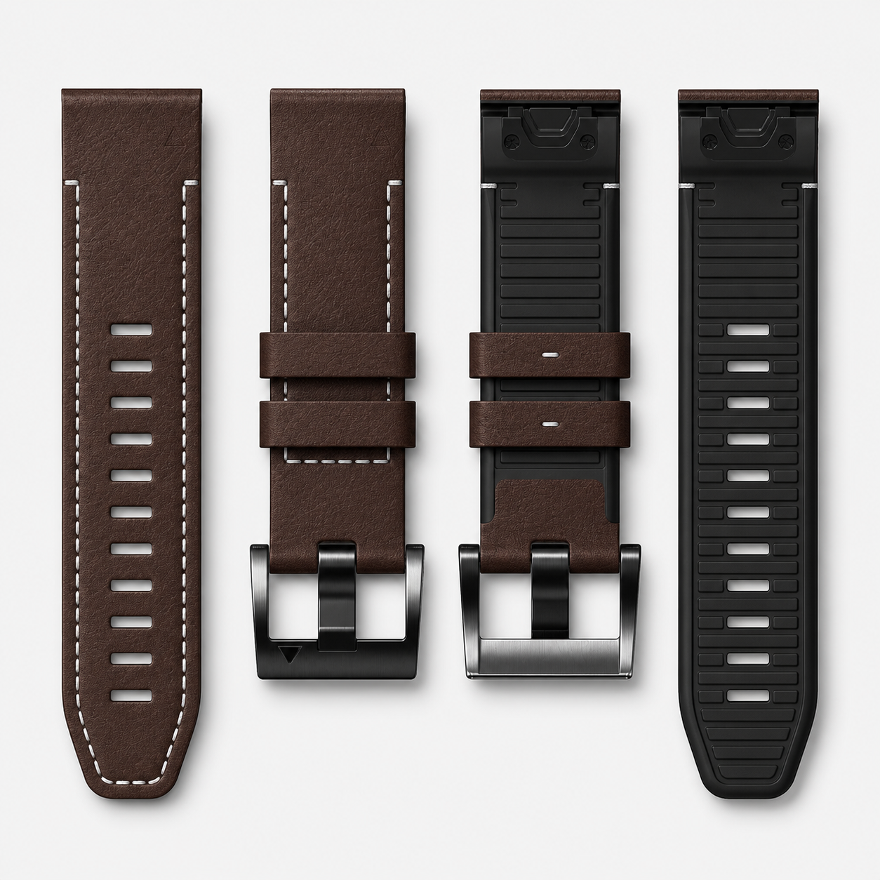 Image of Alder — Genuine Leather Band — Garmin QuickFit 26