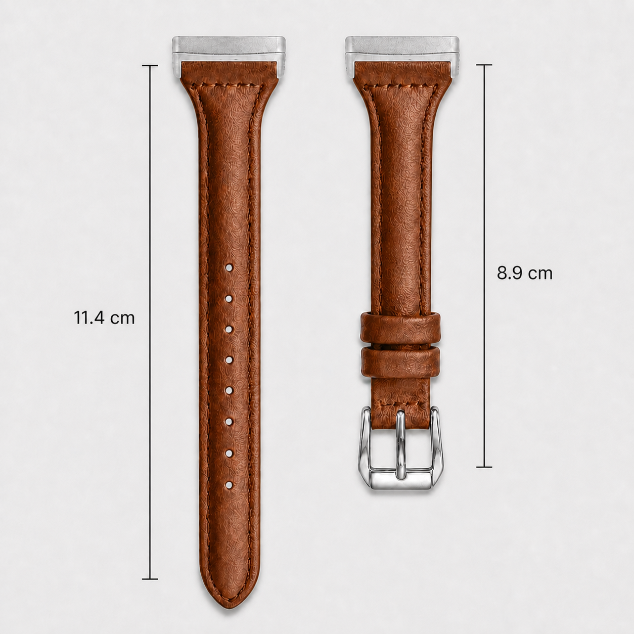 Image of Ellis — Correa de cuero auténtico — Fitbit Versa 3/4 y Sense 1/2
