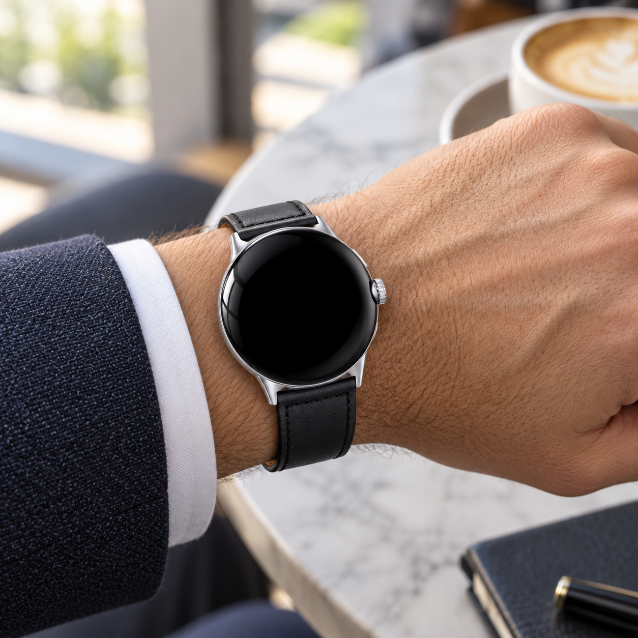 Image of Harper — Genuine Leather Band — Google Pixel Watch 4