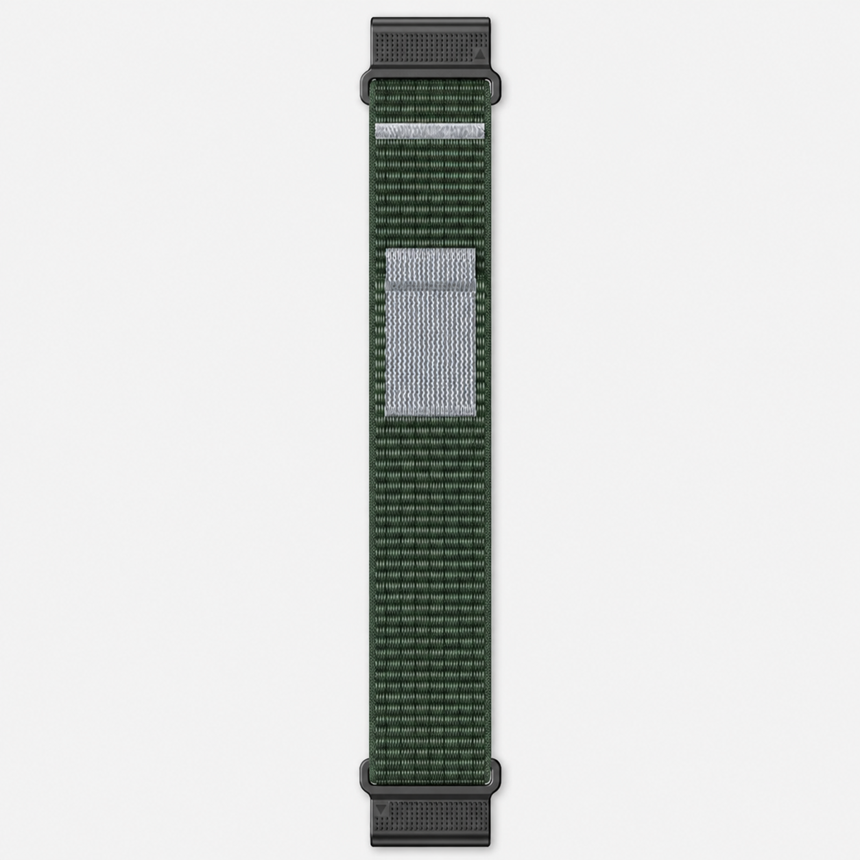 Image of Kestrel Green and Grey nylon loop laid flat