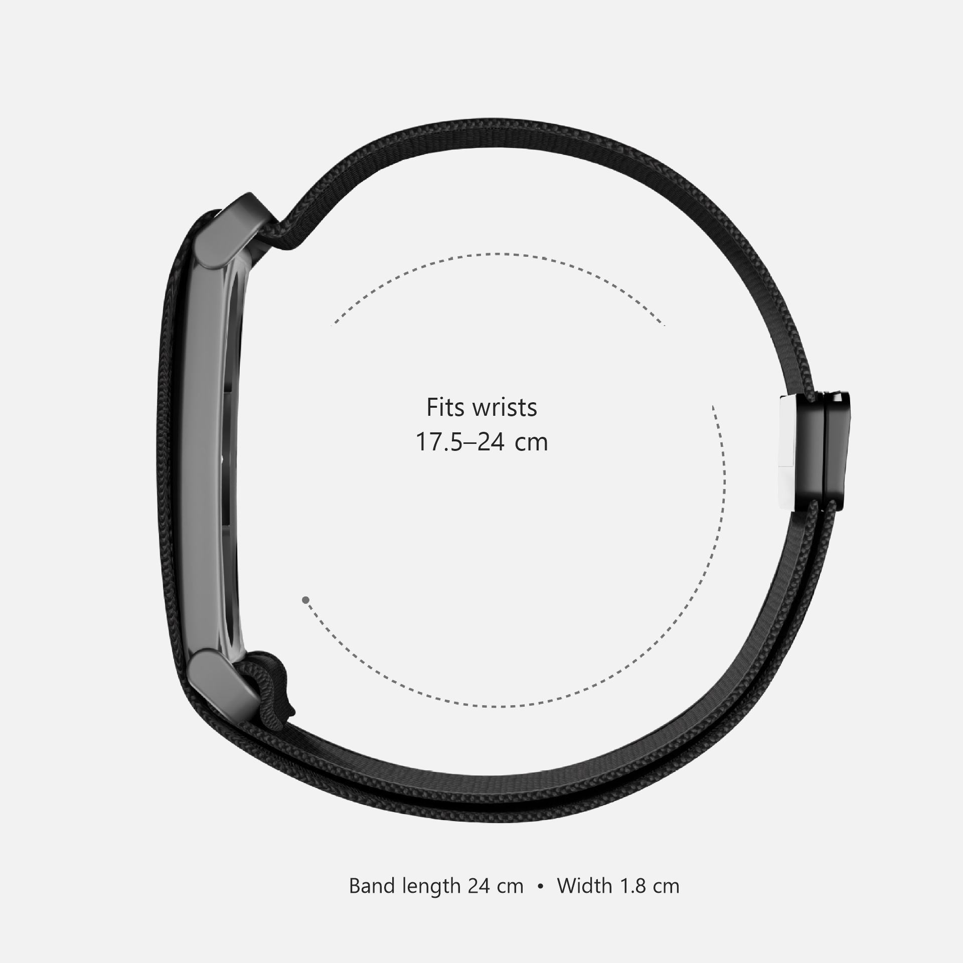 Image of Nexa — Magnetic Nylon Loop — Fitbit Air